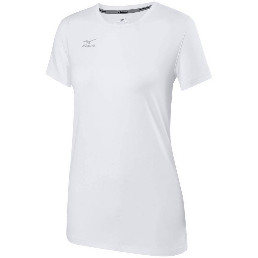 Camisetas Mizuno Attack 2.0 Mujer Blancas Baratas NCQG-20165